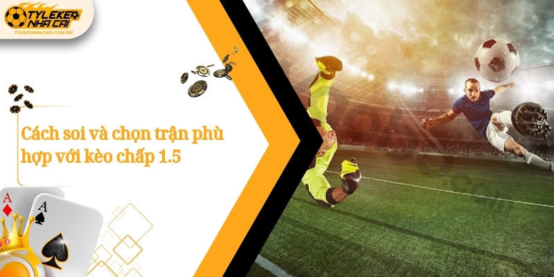 Cách soi và chọn trận phù hợp với kèo chấp 1.5